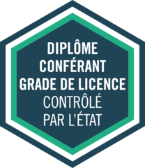 Diplôme grade de licence - contrôlé par l’État Diplôme grade de licence - contrôlé par l’État